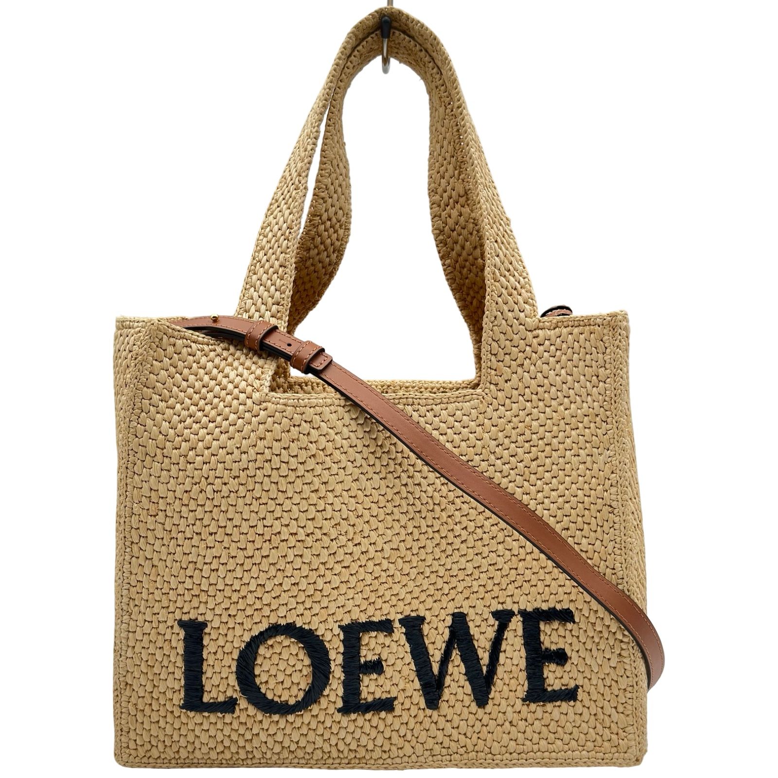 ロエベ LOEWE フォントトート ミディアム A685B61X05 ナチュラル/タン 