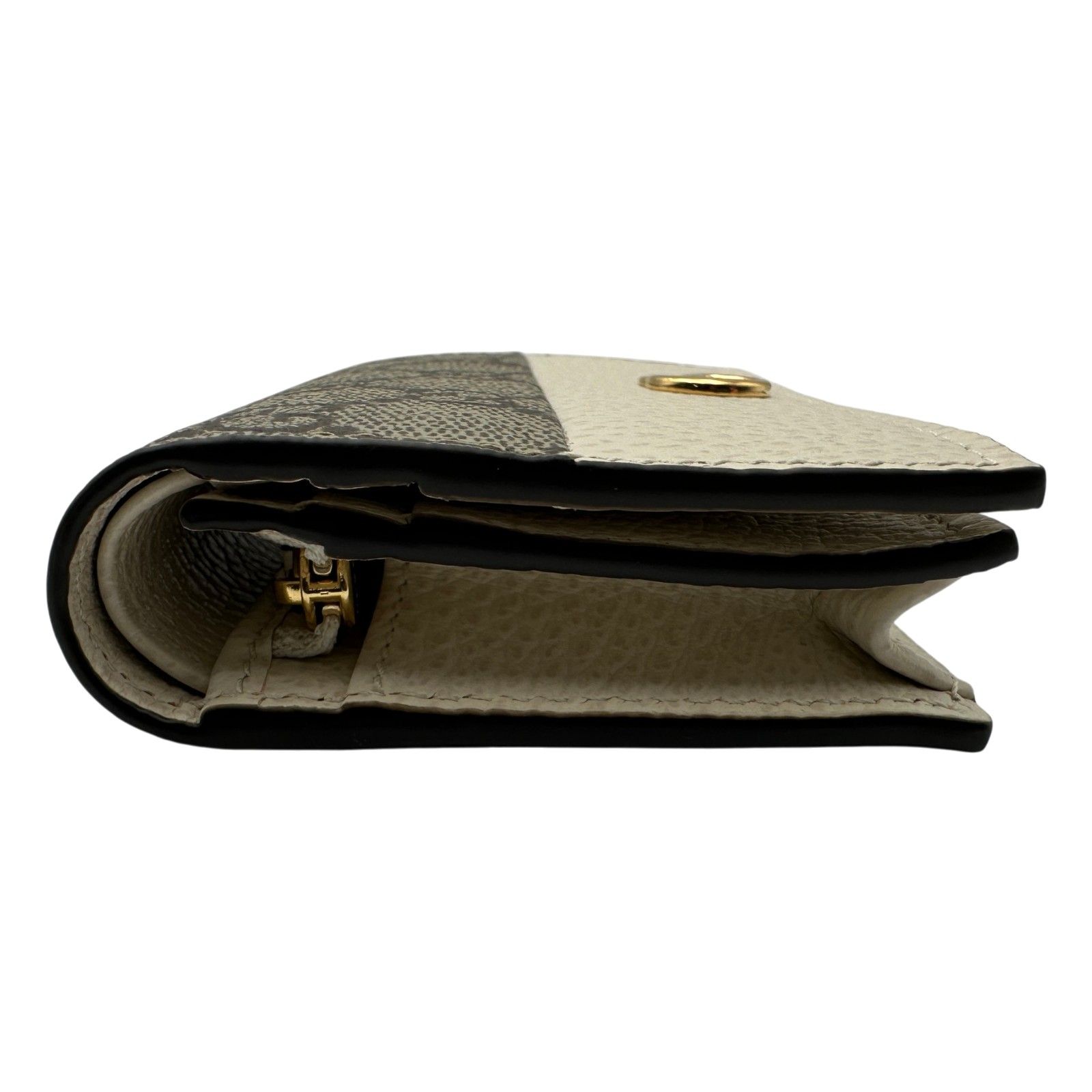グッチ GUCCI ダブルGカードケースウォレット 658610 ホワイト GGスプリーム レディース 二つ折り財布 グッチ GUCCI ダブルGカードケースウォレット 658610 ホワイト GG