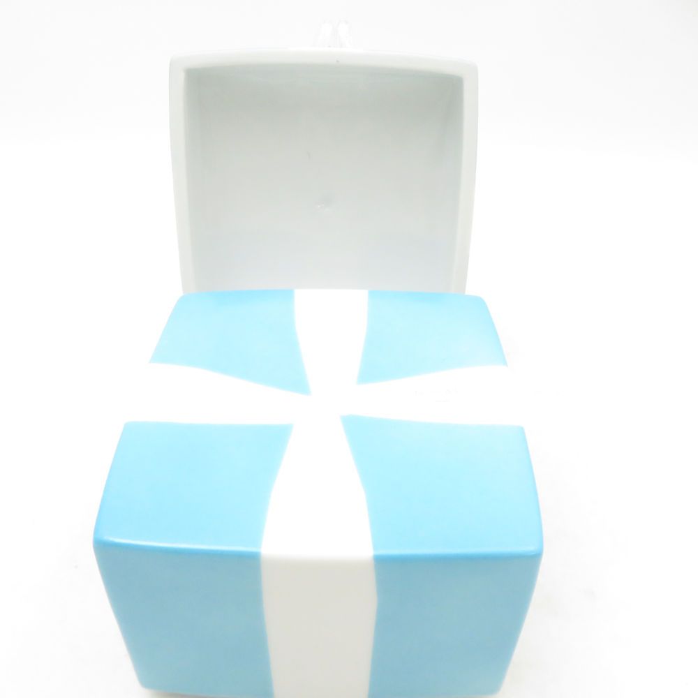 美品 TIFFANY＆Co. ティファニー ブルーボックス ラージ 小物入れ