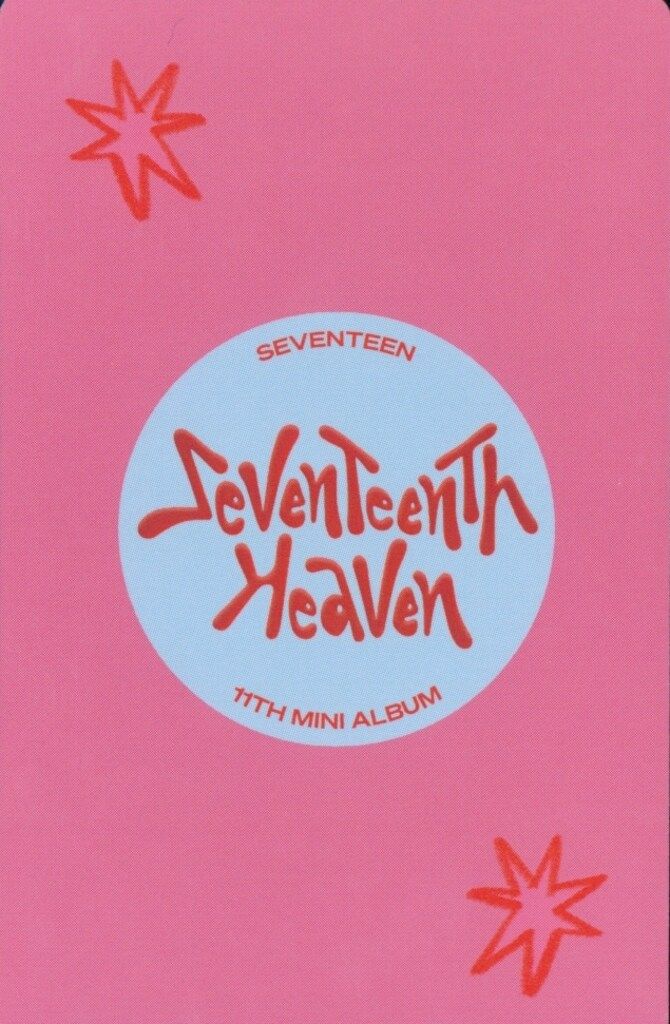 heaven出品　5枚 SEVENTEEN | 세븐틴 | SEVENTEENTH HEAVEN LENTICULAR MD [ MINI CARD