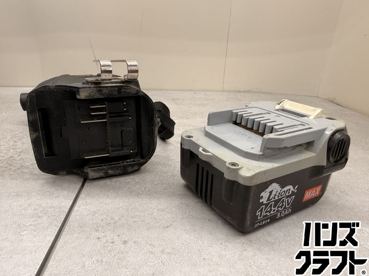 ♪ MAX インパクトドライバー PJ-ID144 14.43.0Ahバッテリー×1 充電器 