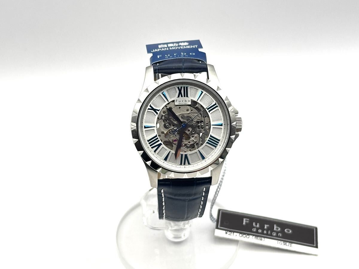 未使用 FURBO DESIGN フルボ デザイン F5021 SNIBL 機械式 自動巻き 