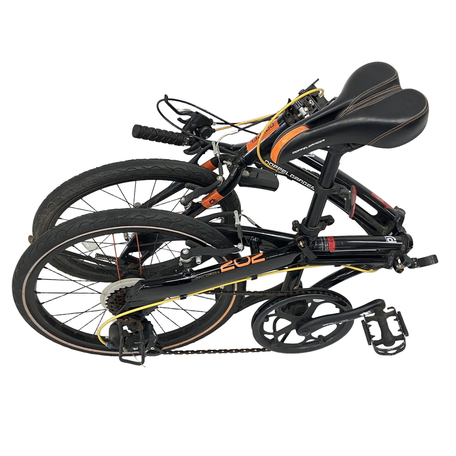 DOPPEL GANGER 202-DP 折りたたみ 自転車 7段変速 20インチ ドッペル 