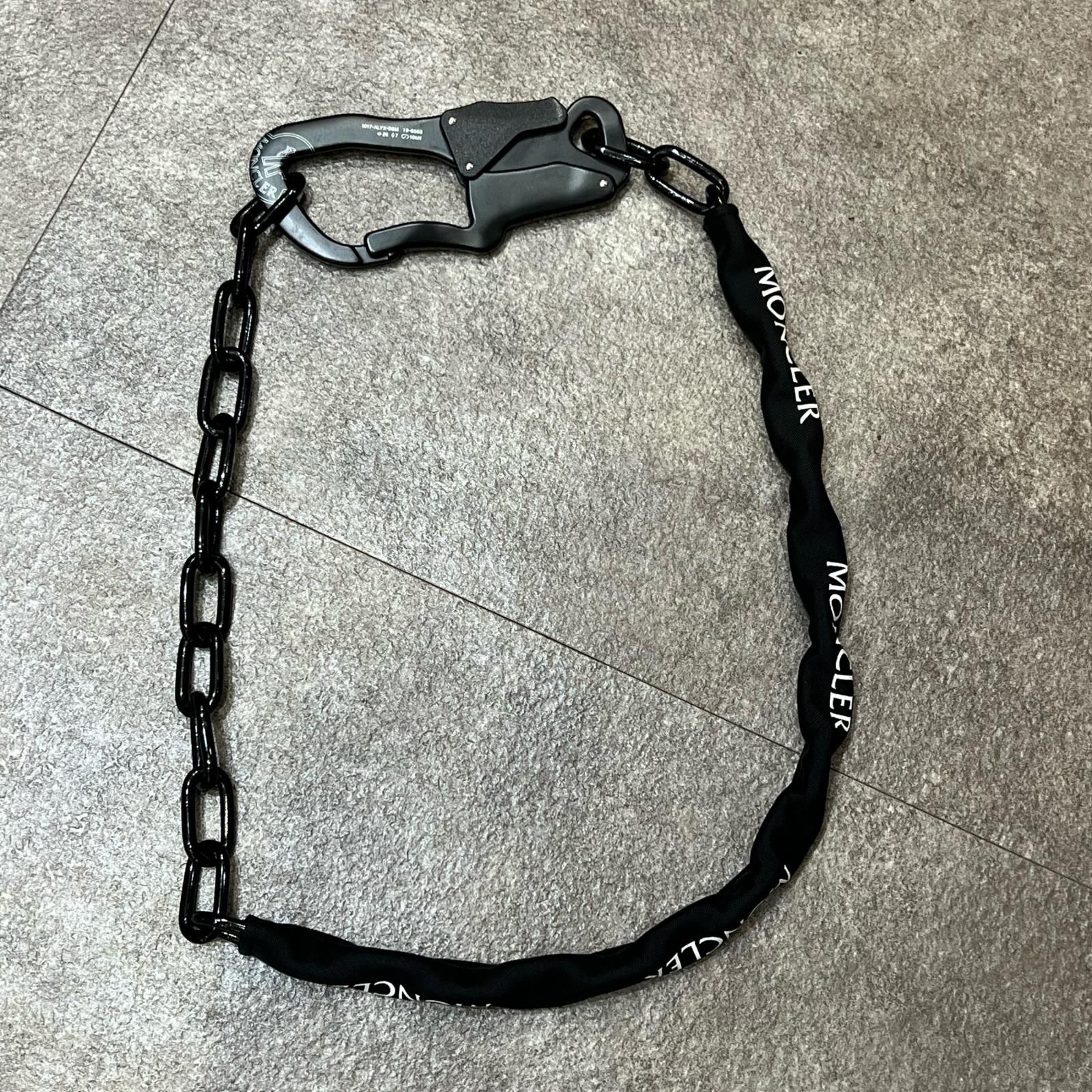 MONCLER × 1017 ALYX 9SM モーターサイクルチェーンベルト 鎖