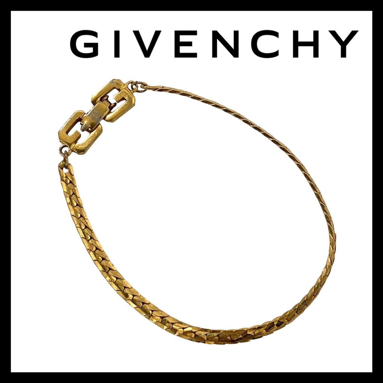 GIVENCHY】チェーン ブレスレット ゴールド/金カラー 喜平