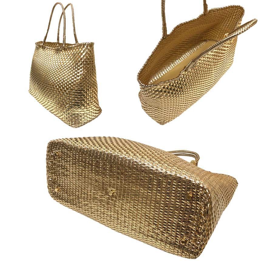 ANTEPRIMA アンテプリマ トートバッグ INTRECCIO イントレッチオ ORO