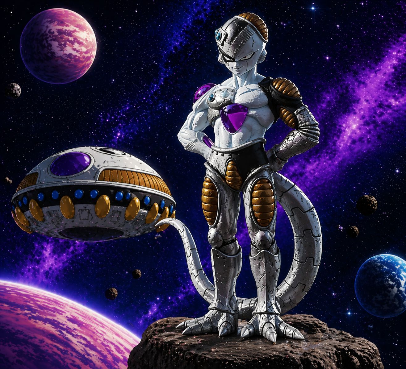 ドラゴンボール メカフリーザ ガレージキット PVC製 フィギュア - メルカリ