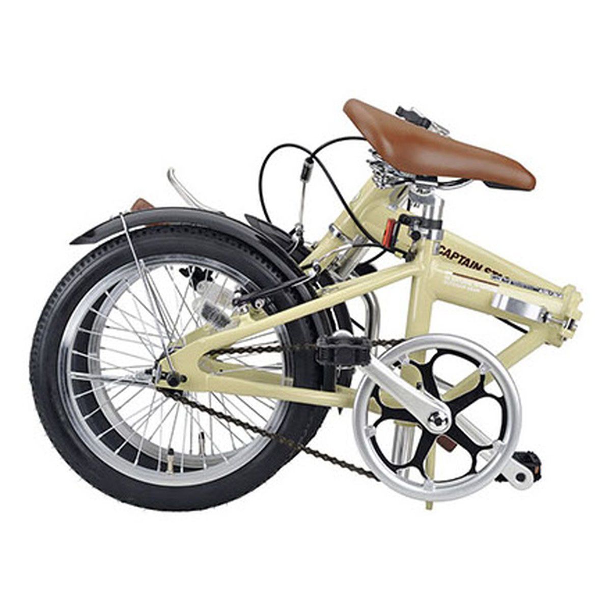 新品キャプテンスタッグ(CAPTAIN STAG) AL 16インチ 折りたたみ自転車 