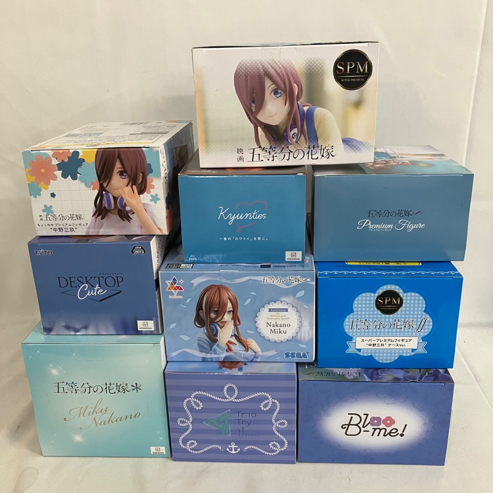 未開封 五等分の花嫁 中野三玖 フィギュア 10個セット SF4985 c107 