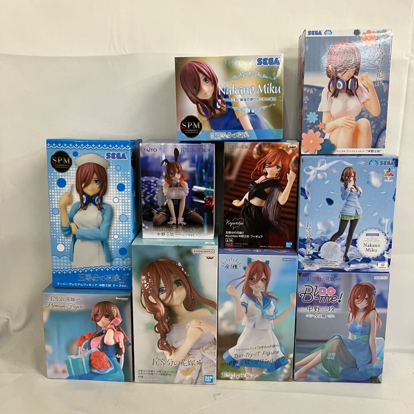 未開封 五等分の花嫁 中野三玖 フィギュア 10個セット SF4985 c107