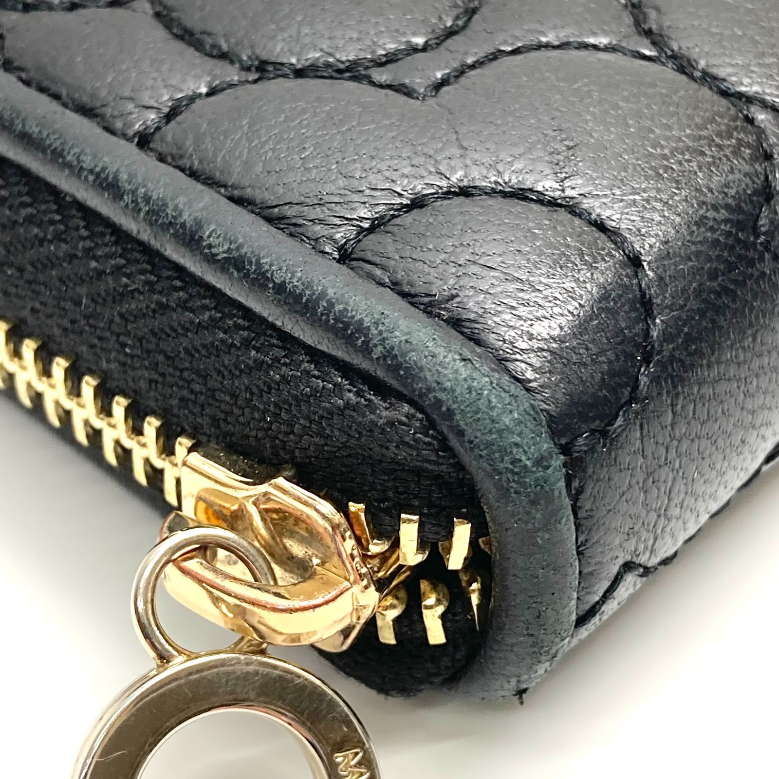 t) MARY QUANT マリークワント 長財布 ロングウォレット ブラック