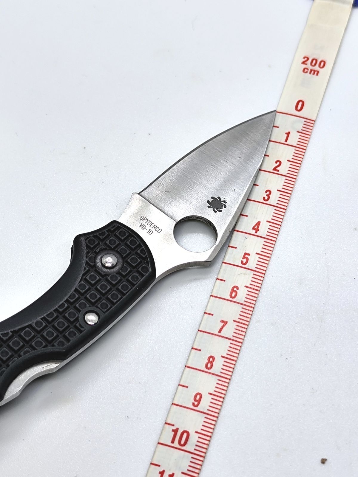 Spyderco スパイダルコ 折りたたみナイフ VG-10 中古】 - メルカリ