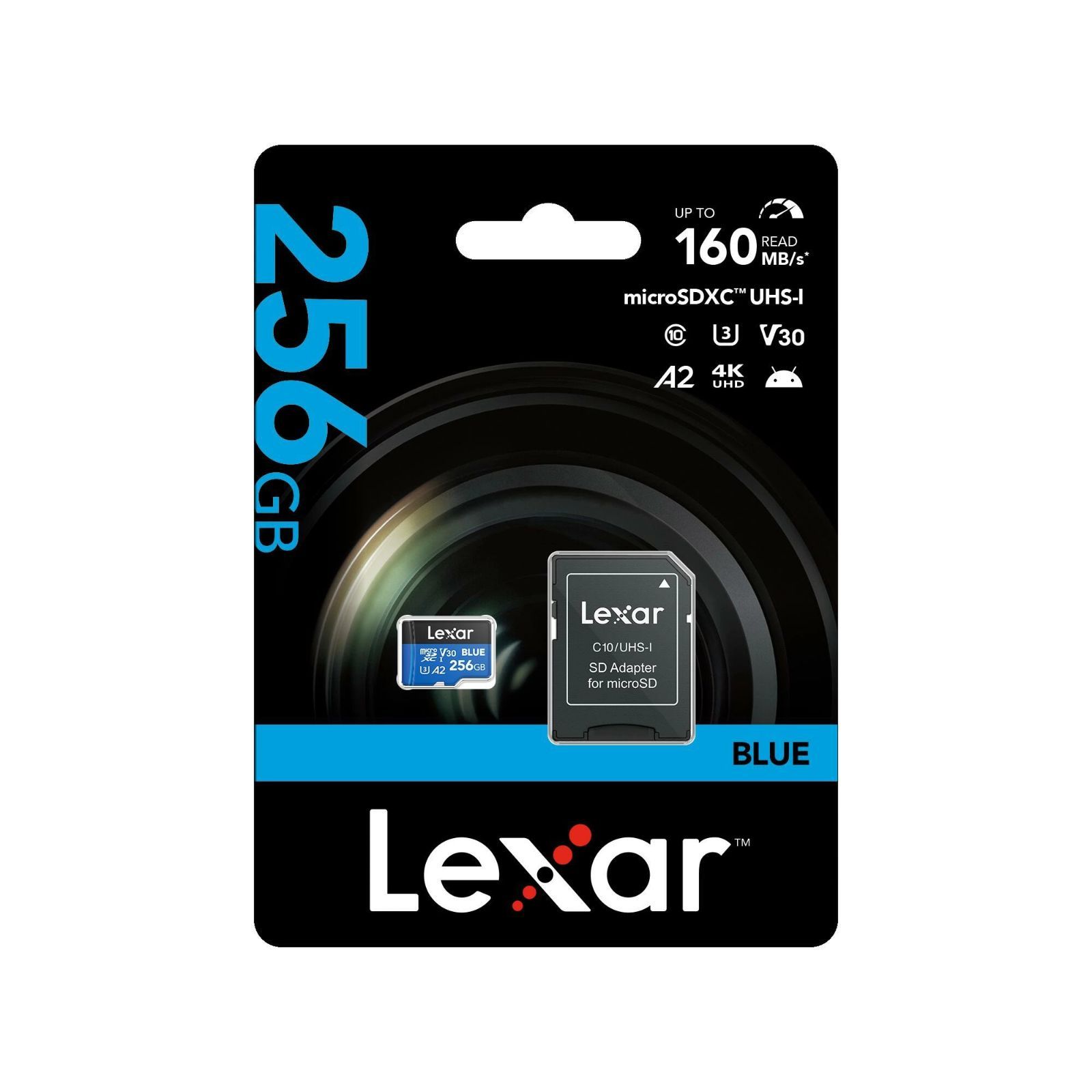 Lexar Blue 512GB microSDXC C10 U3 A2 V30 - メルカリ