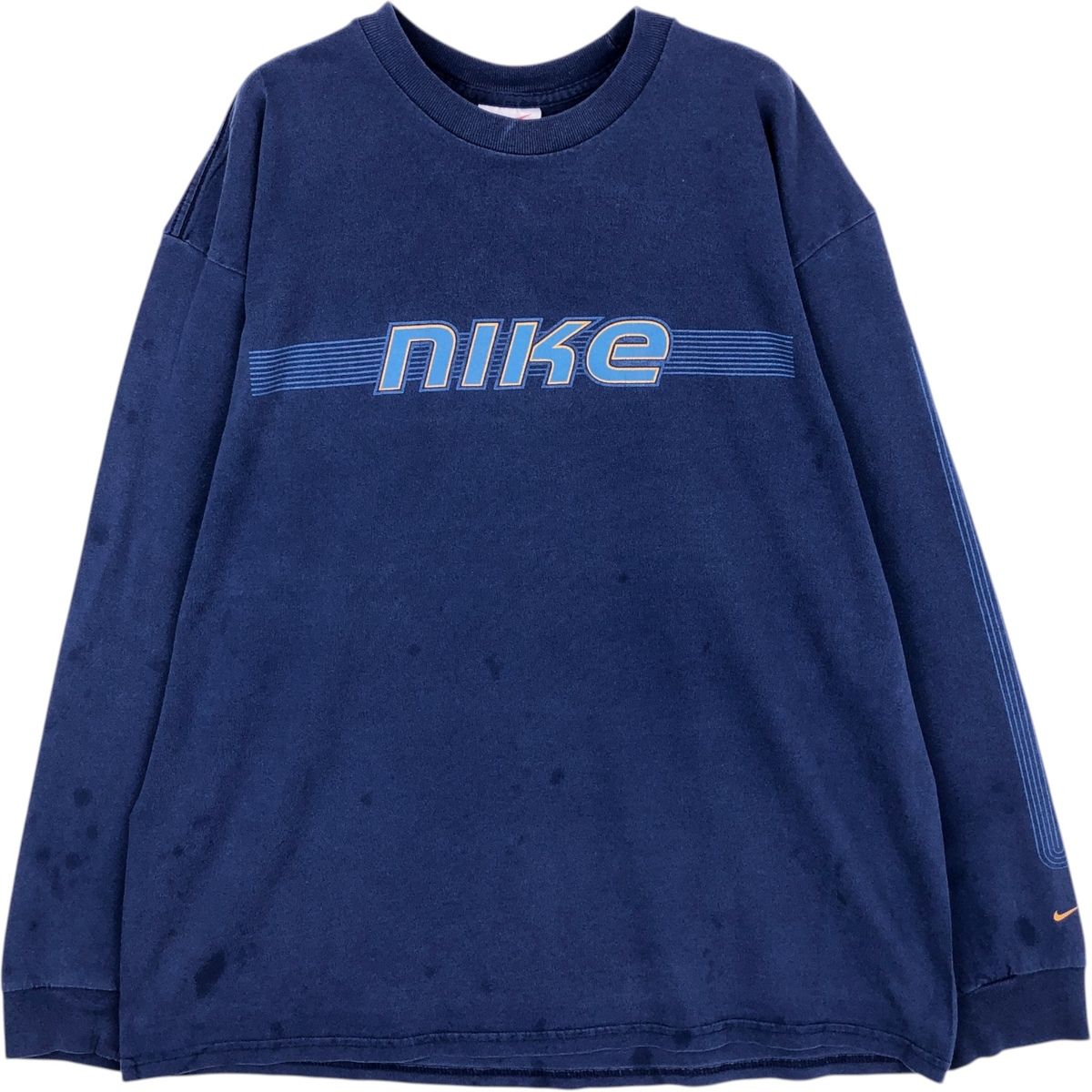 古着 90年代 ナイキ NIKE ロングTシャツ ロンT USA製 メンズL相当 古着 