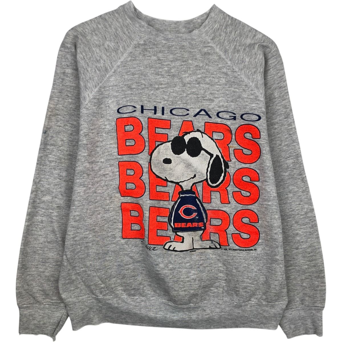 古着 80~90年代 ARTEX SNOOPY スヌーピー NFL CHICAGO BEARS シカゴ 