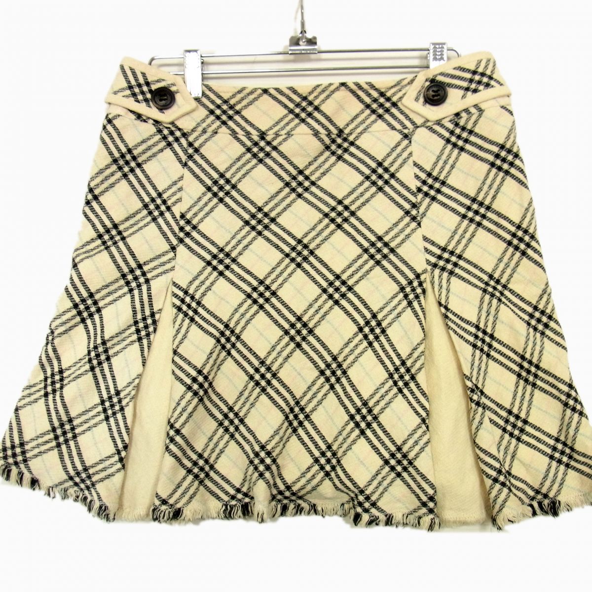 バーバリー ロンドン BURBERRY チェック フレア スカート 38 バーバリー ロンドン BURBERRYチェック ロングスカート フレア - メルカリ