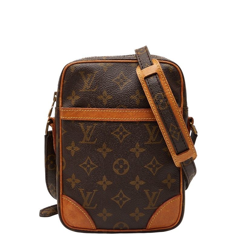 美品✨ VUITTON ショルダーバック ダヌーブ 斜め掛け PVC レザー ルイ ヴィトン モノグラム ダヌーブ 斜め掛け ショルダーバッグ M45266
