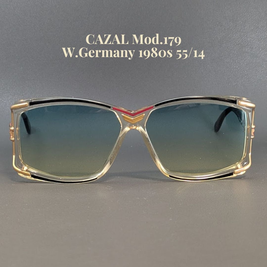 西ドイツ製 1980年代 CAZAL カザール Mod.179 ブラック 西ドイツ製 1980年代 CAZAL カザール Mod.179 ブラック ゴールド