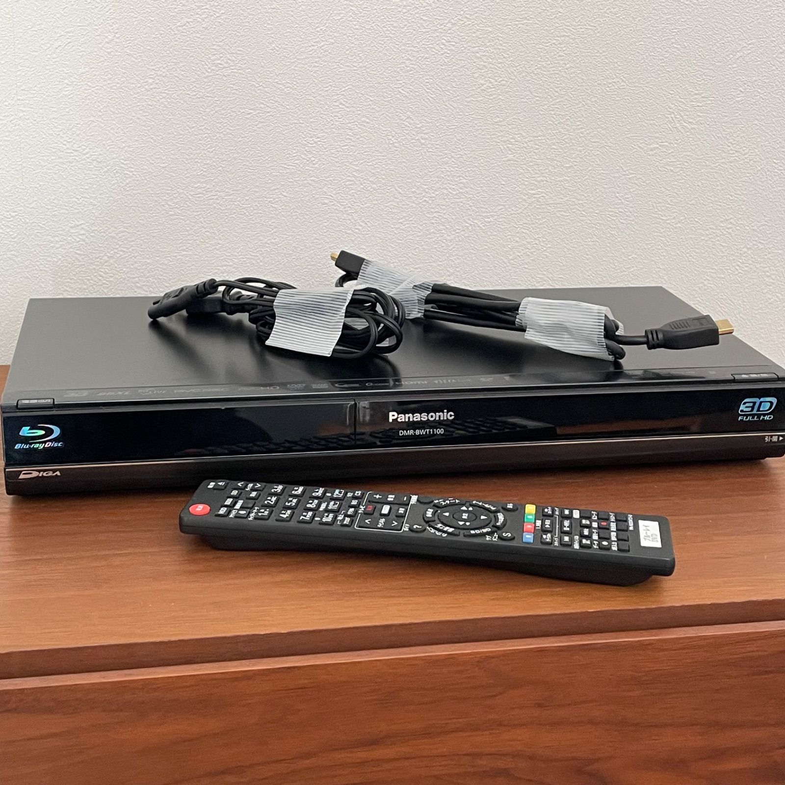 Panasonic ブラック ブルーレイレコーダー 2チューナー 500GB Panasonic | Amazon BDレコーダー　DMR-BWT1100　W録画可能 レコーダー