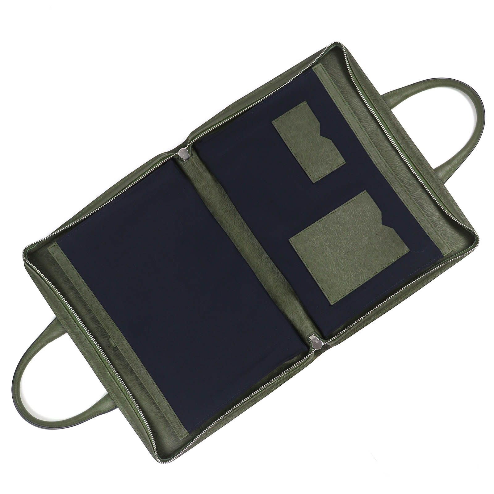 美品△Valextra ヴァレクストラ スリムポートフォリオ レザー ビジネス