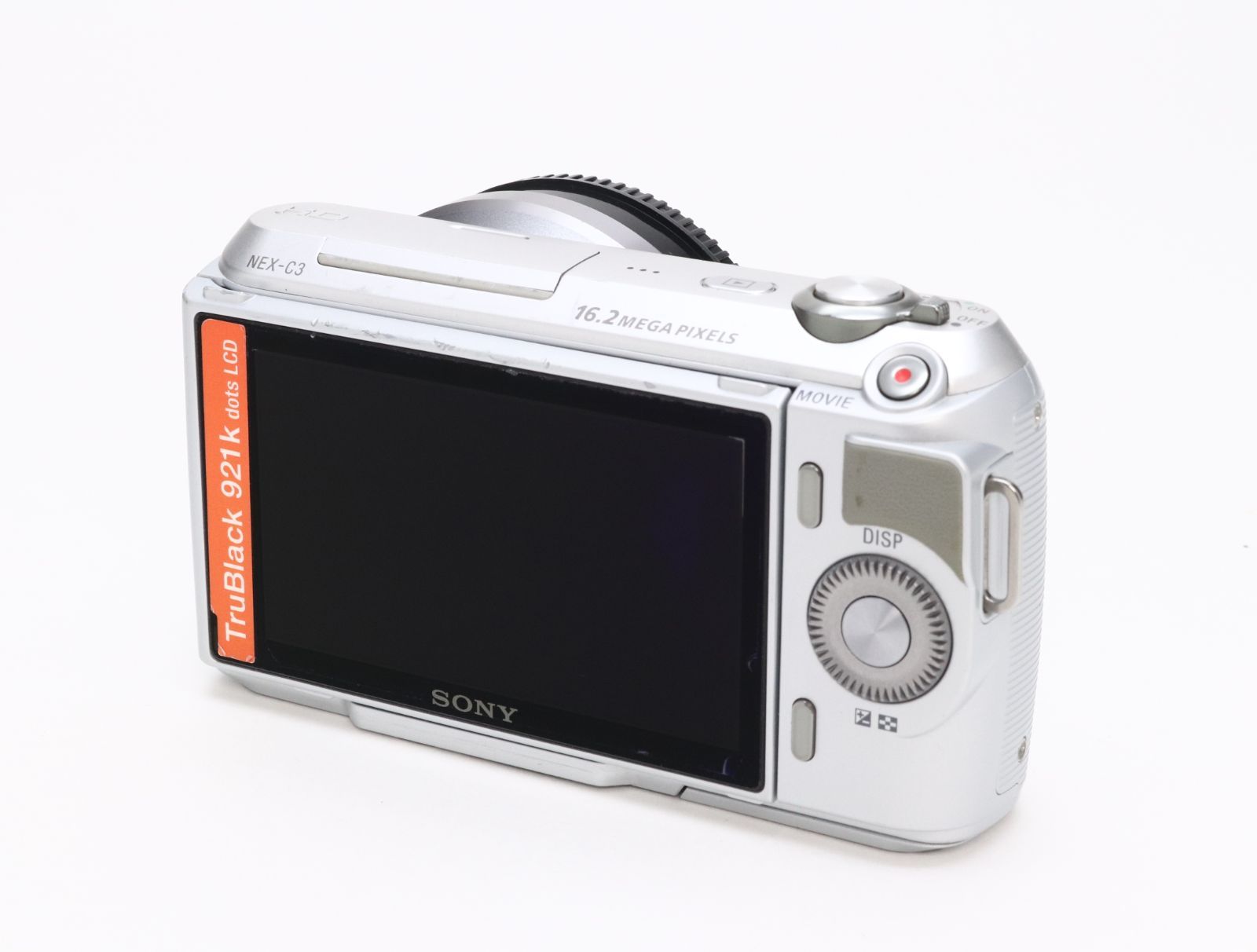 B (並品) SONY ソニー α NEX-C3 シルバー ボディ シャッター数 19,500