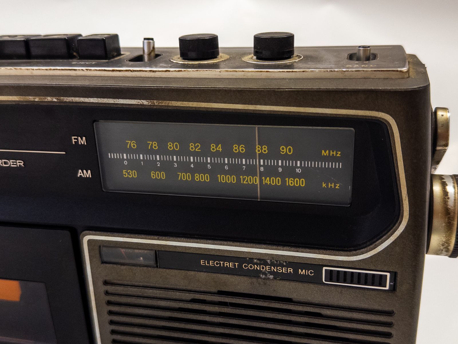 希少 SONY ソニー CF-1610 ラジカセ 昭和レトロ FM/AMラジオ カセット
