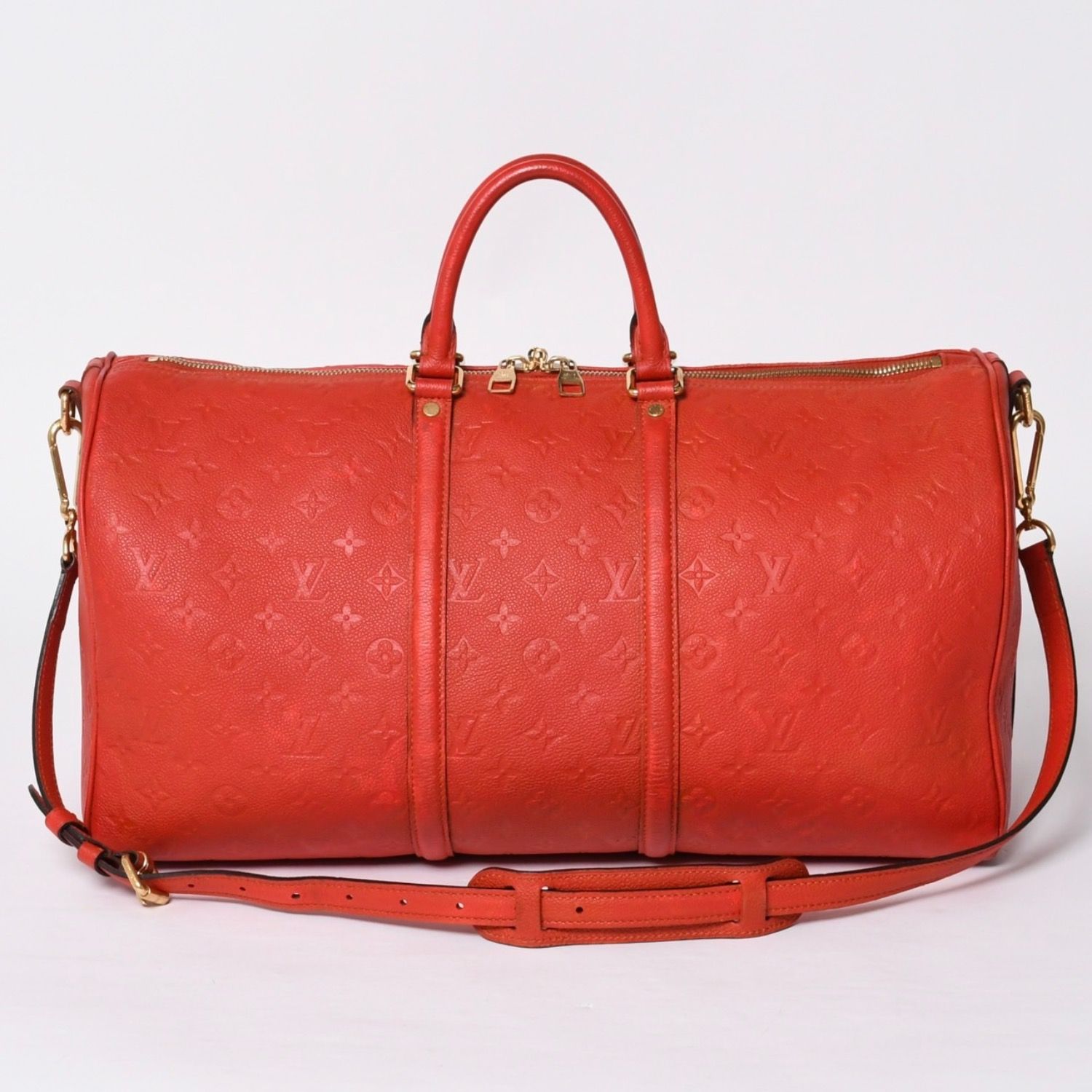 LOUIS VUITTON ルイヴィトン モノグラムアンプラント キーポルバンド 