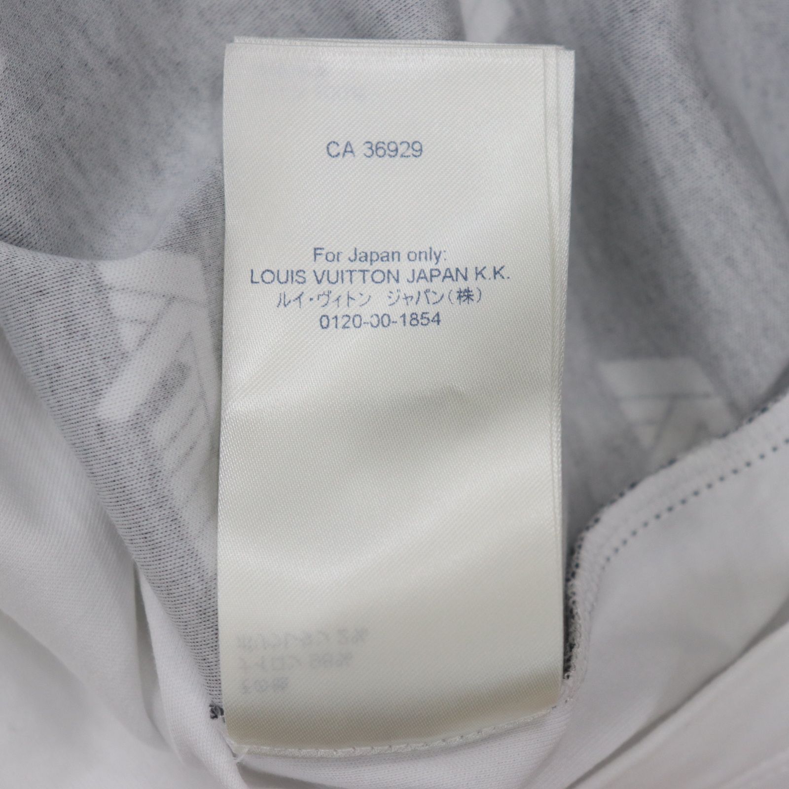 ITH25MPLZW76 LOUIS VUITTON ルイヴィトン LVヴィテス Tシャツ トップス ブラック ホワイト 黒 白 コットン レディース サイズS LOUIS VUITTON - ITH25MPLZW76 LOUIS VUITTON ルイヴィトン LVヴィテス
