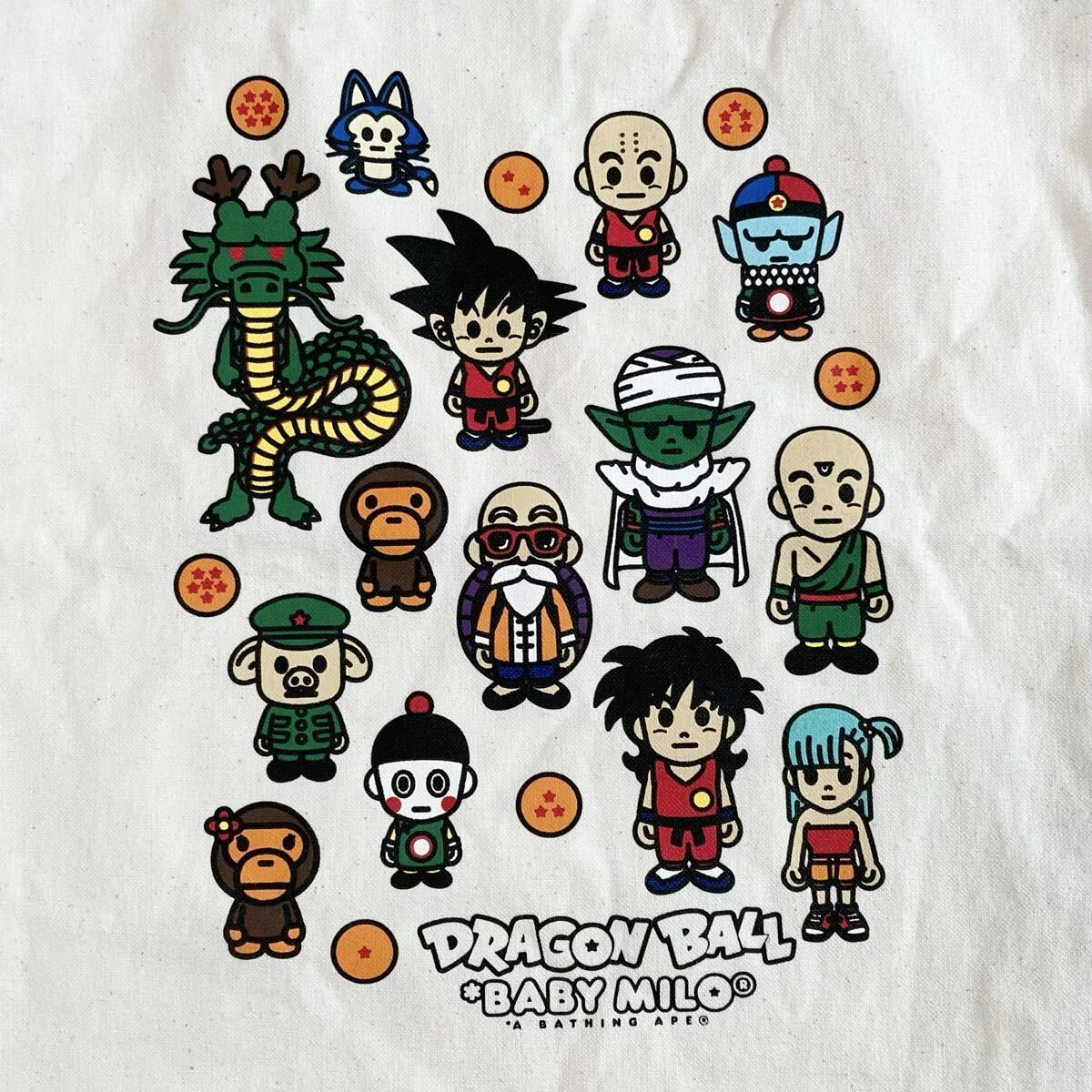 ☆激レア☆ ドラゴンボール × BAPE トートバッグ マイロ a bathing ape