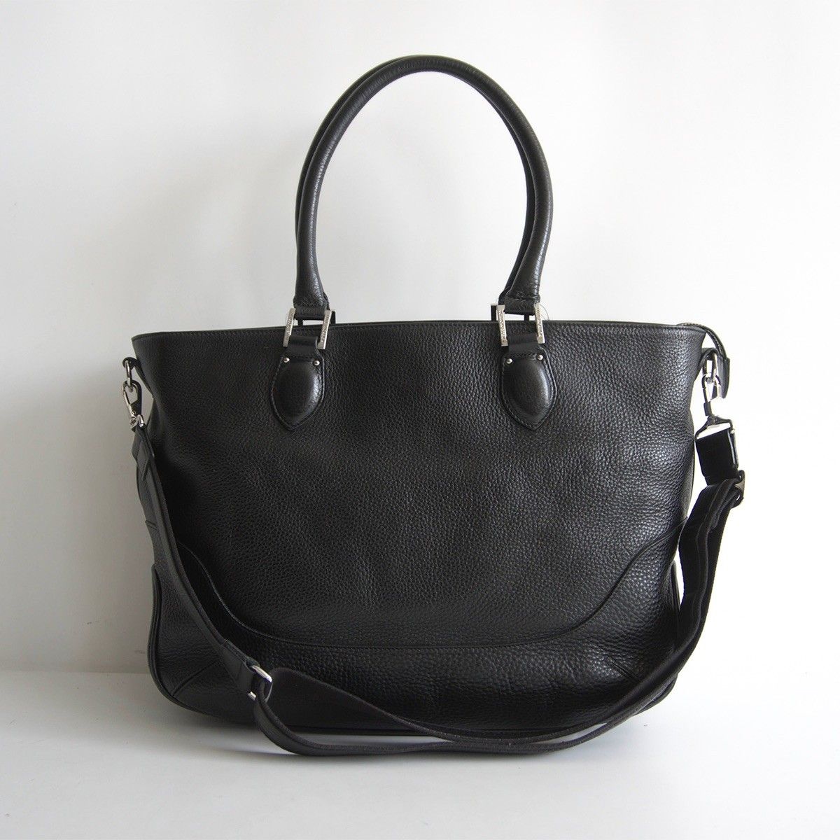 美品】PELLE MORBIDA【Maiden Voyage 2WAY トートバッグ】ブラック 美品】PELLE MORBIDA【Maiden Voyage 2WAY トートバッグ】ブラック