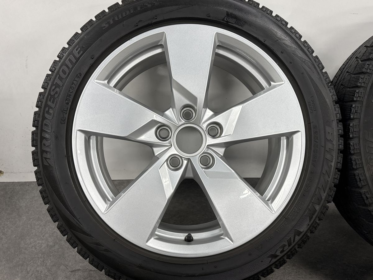ホイール美品】アウディ 8S型 TT 純正 17in 8J +47 PCD112 