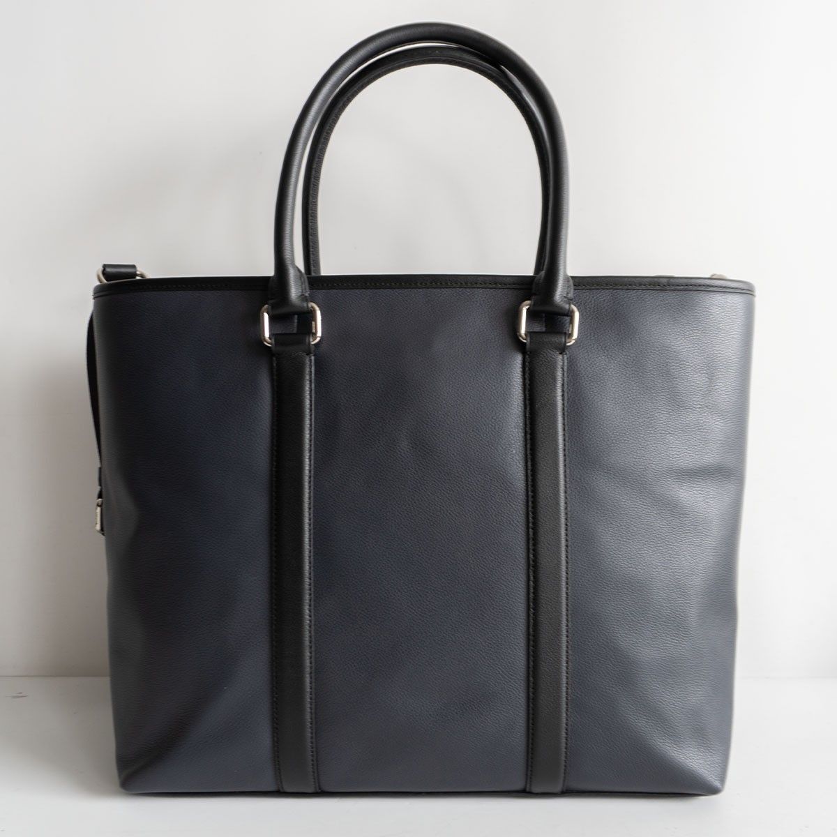 美品】COACH【F54758/2WAY スムース レザー トートバッグ】 ブラック