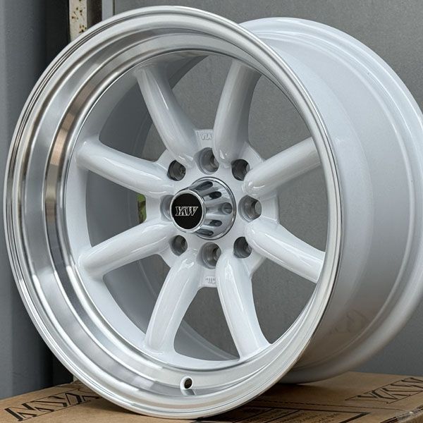 在庫限り 15x8J ±0 PCD 100 114.3 4穴 15インチホイール4本セット 