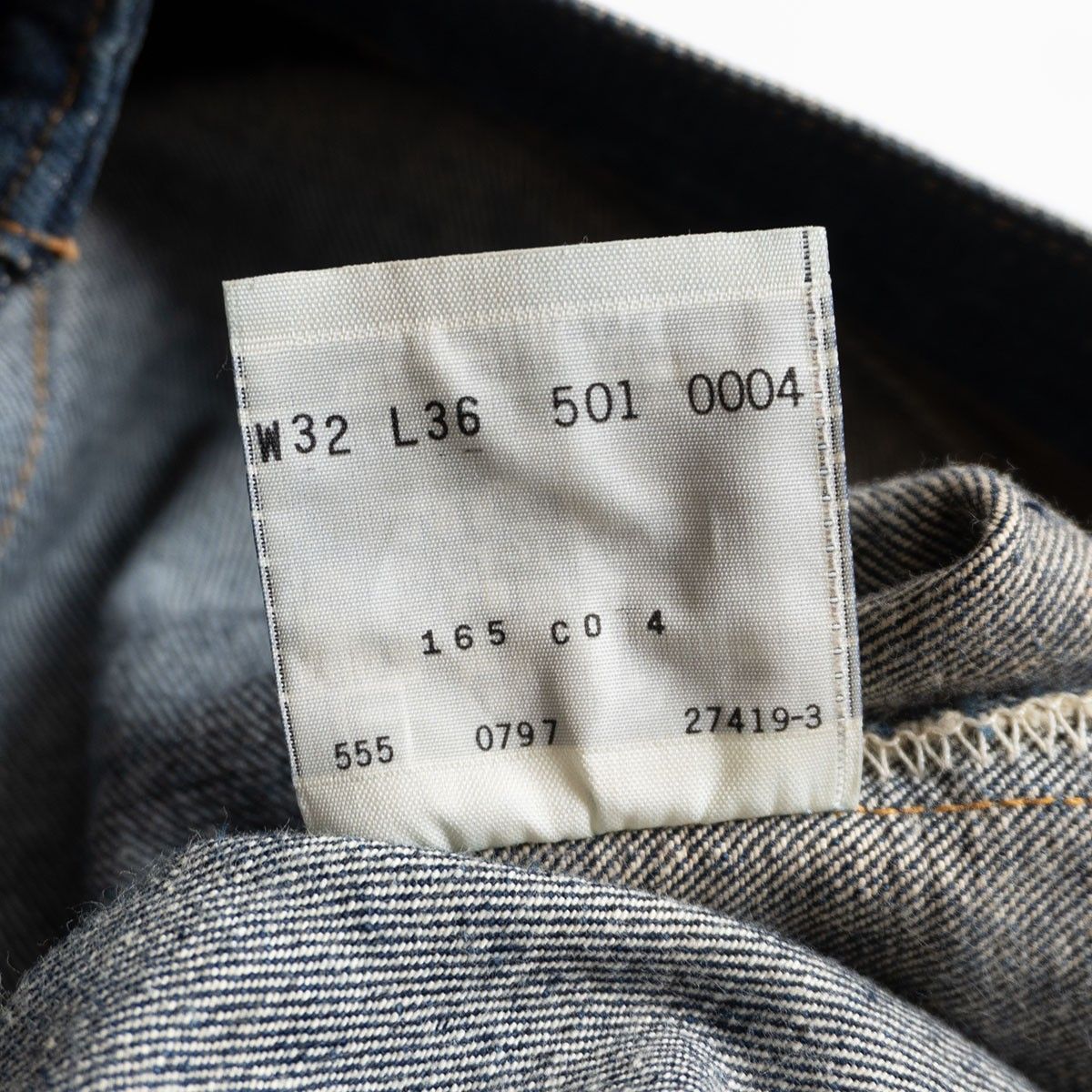 バレンシア製/濃紺】 LEVI'S 【 501XX ビッグE デニムパンツ 】32×36 バレンシア製/濃紺】 LEVI'S 【 501XX ビッグE デニムパンツ 】32×36