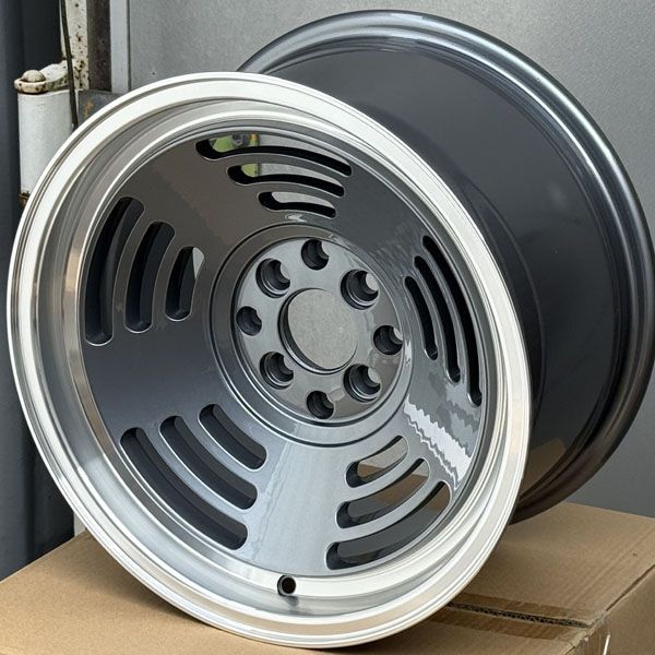 新品 15×8.25J ±0 PCD 100 114.3 4穴 15インチホイール4本セット