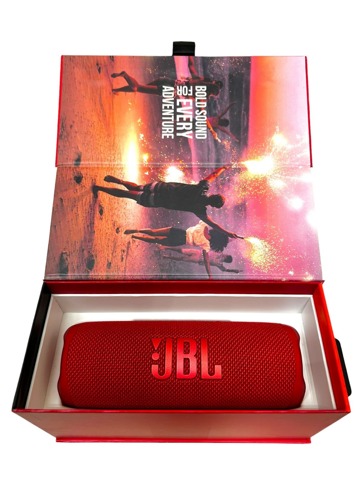 JBL (ジェイビーエル) ポータブルBluetoothスピーカー FLIP6 レッド