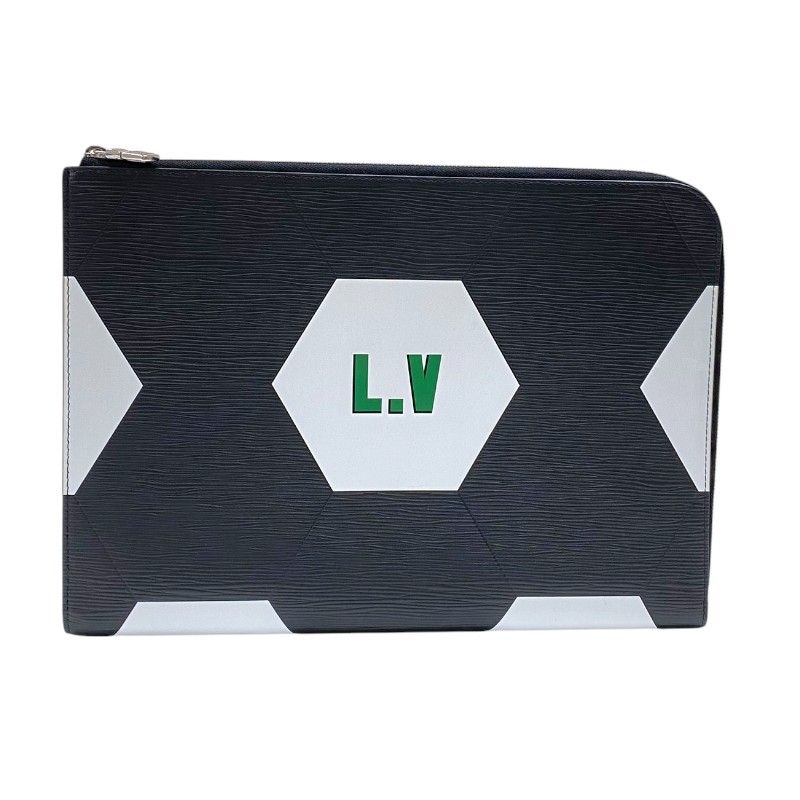 ルイ・ヴィトン LOUIS VUITTON ポシェット・ジュールGM 2018 ワールドカップ M63295 エピ メンズ セカンドバッグ 43,200円