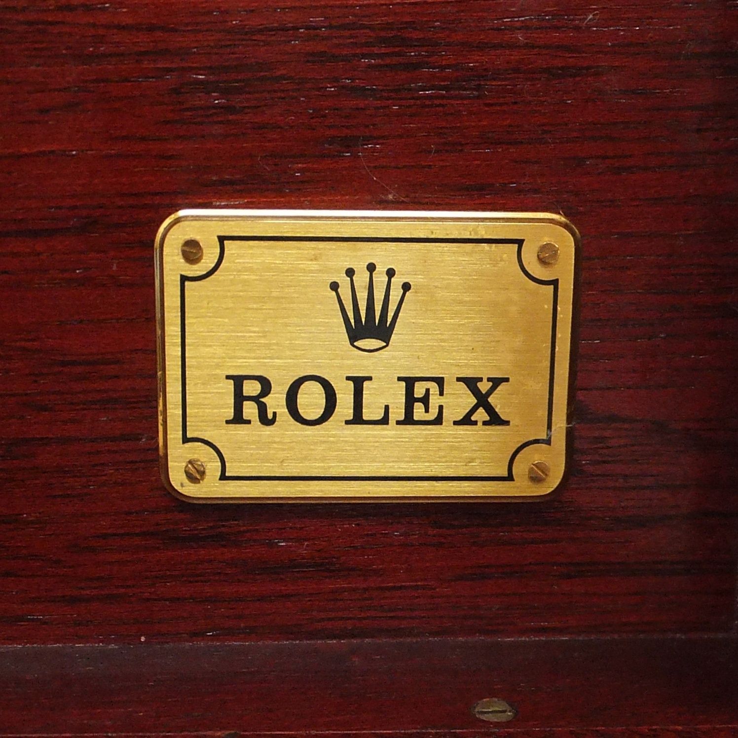 S104【希少】80年代 ヴィンテージ ROLEX 腕時計 木箱 空箱 BOX ケース
