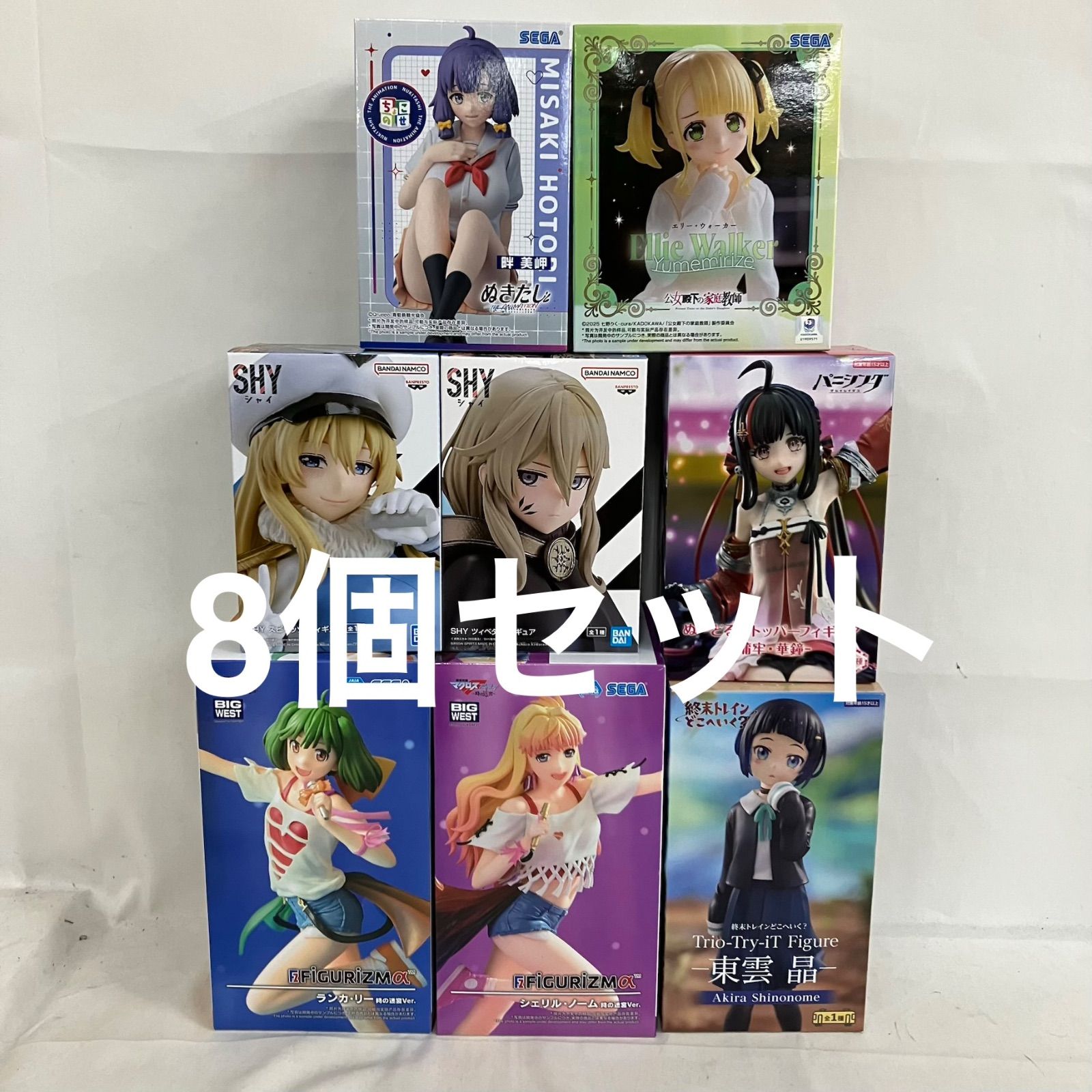 美少女フィギュアコレクション 8点セット 未開封 美少女 まとめ フィギュア 8個セット SF4989 c107 - メルカリ