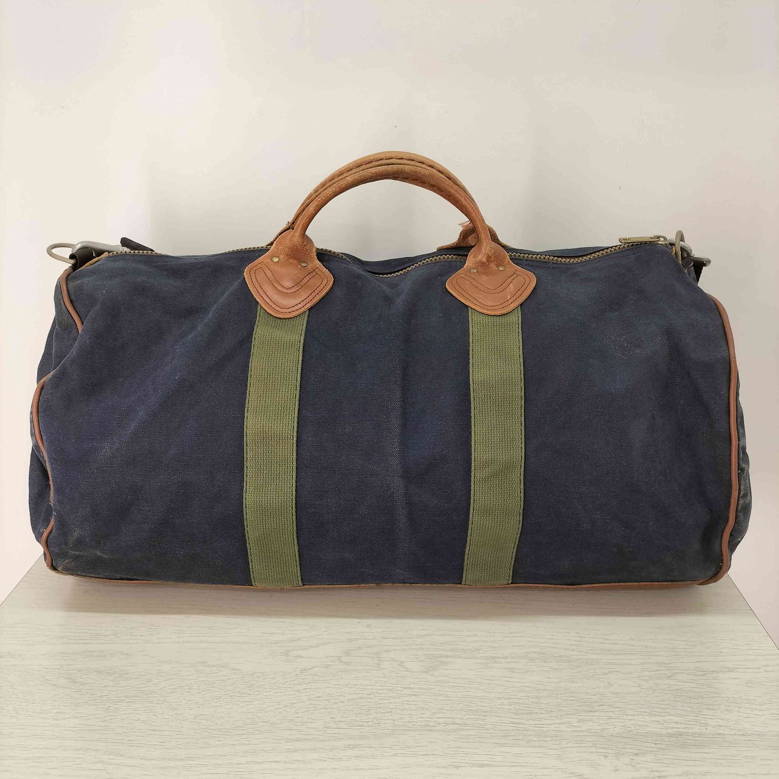 エルエルビーン L.L.Bean 80s レザーコンビ キャンバス ボストンバッグ