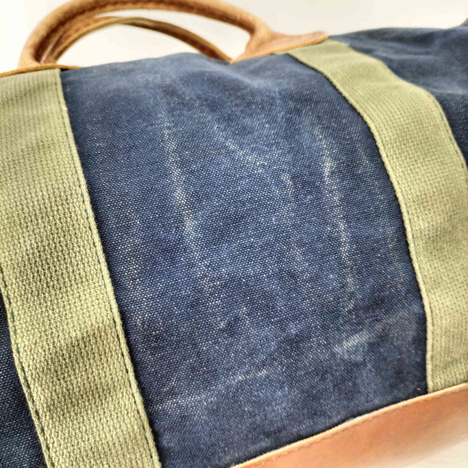 エルエルビーン L.L.Bean 80s レザーコンビ キャンバス ボストンバッグ