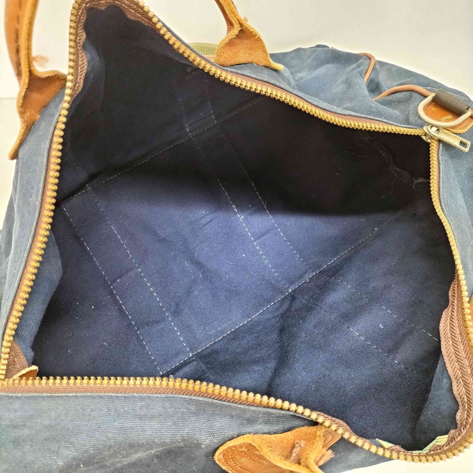 エルエルビーン L.L.Bean 80s レザーコンビ キャンバス ボストンバッグ