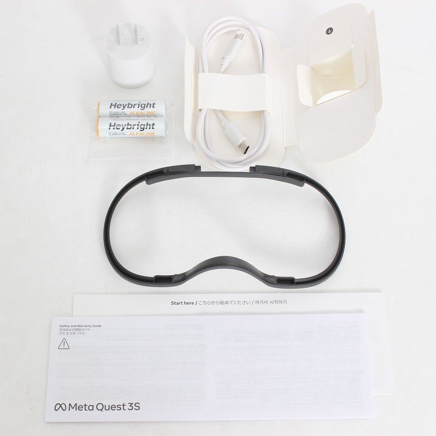 美品】Meta Quest 3S 256GB VR ヘッドマウントディスプレイ ヘッド