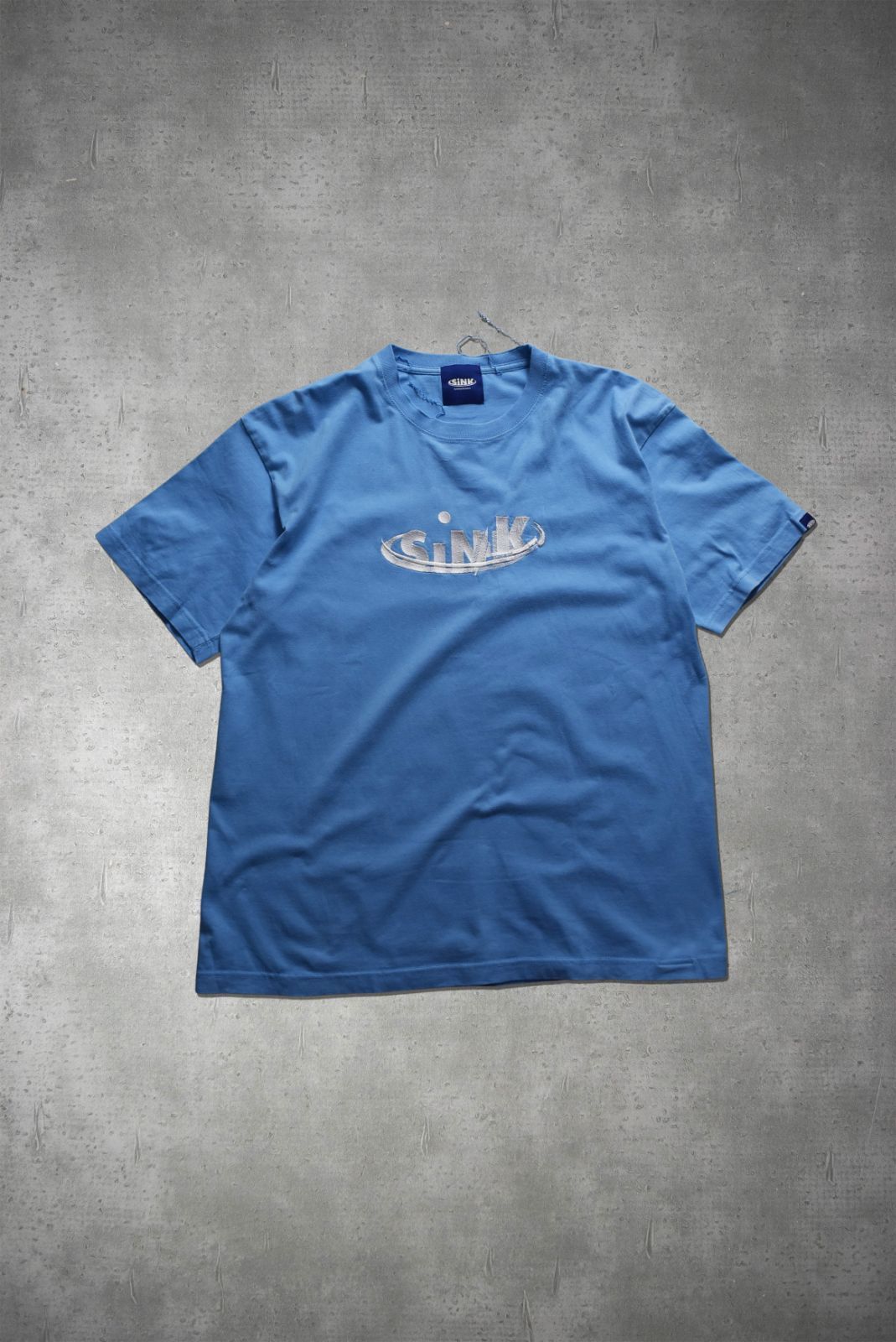 SINK kotohayokozawa ロゴTシャツ ブルー XL 59-4-35 - メルカリ
