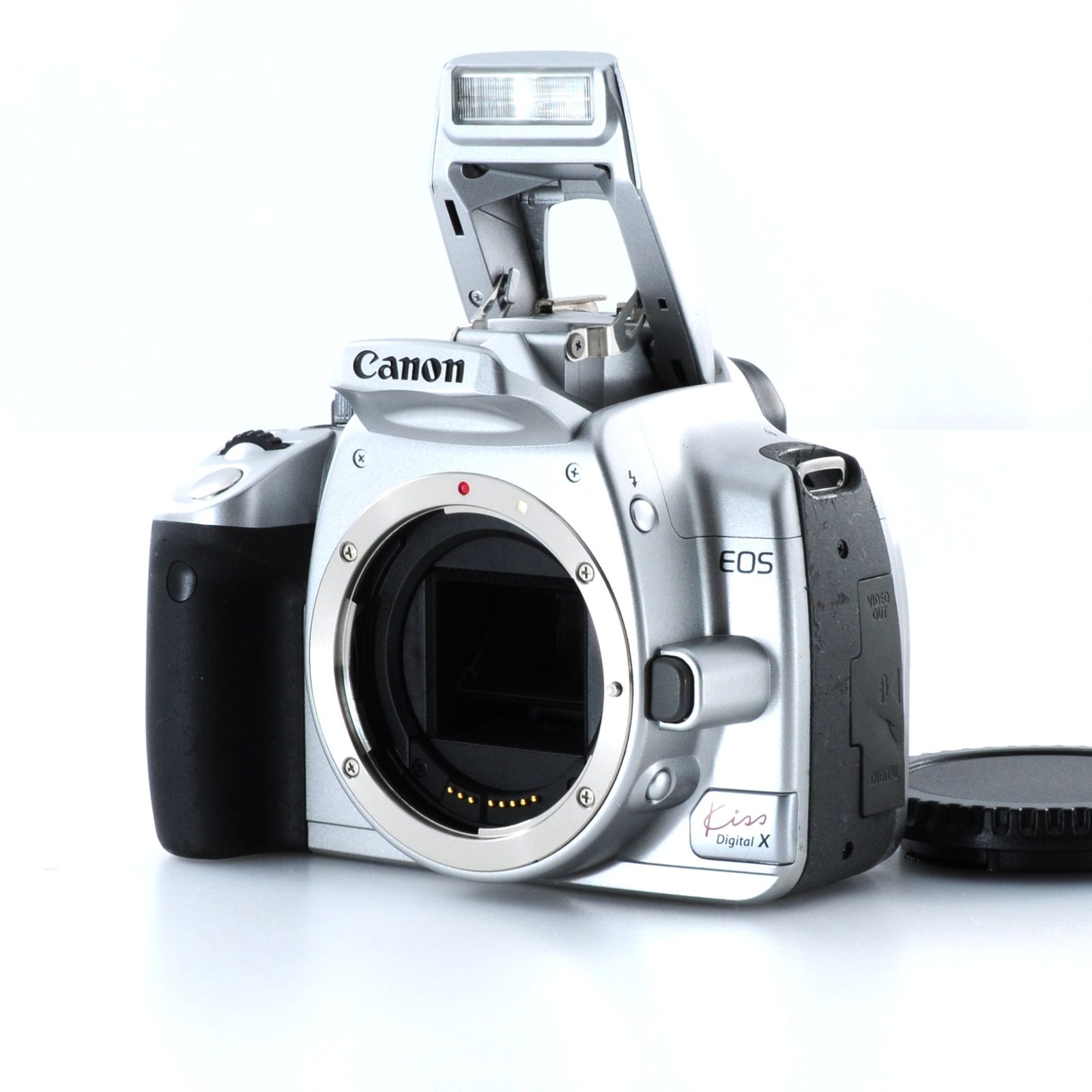 キヤノン】Canon EOS Kiss Digital X デジタル一眼レ + バッテリー 