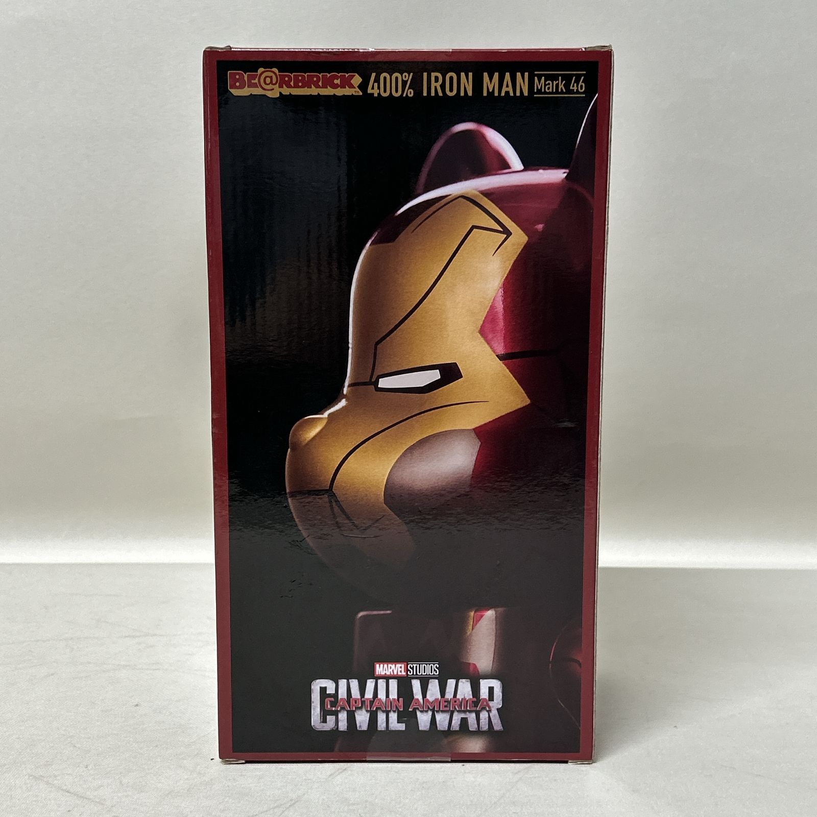 浜館29-1407] BE@RBRICK 400% アイアンマン マーク46 [未開封品] [中古