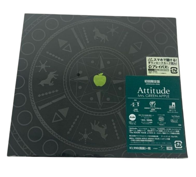 Mrs. GREEN APPLE Attitude 初回限定盤　おまけつき Mrs. GREEN APPLE Attitude 初回限定盤 CD+DVD - メルカリ