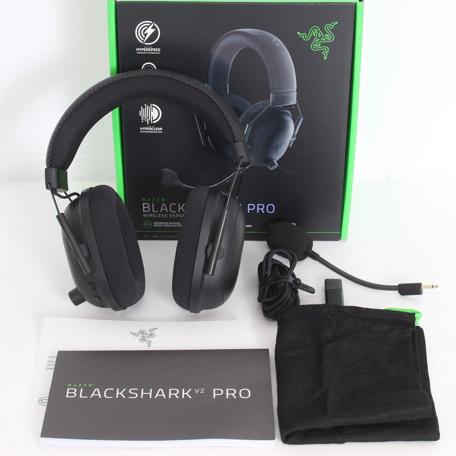 美品】Razer BlackShark V2 PRO RZ04-03220100-R3M1 クラシック 