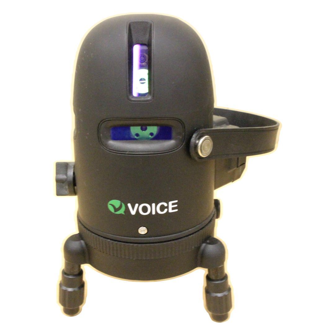 ☆【VOICE ボイス】5ライン グリーンレーザー墨出し器 Model G5 ケース 