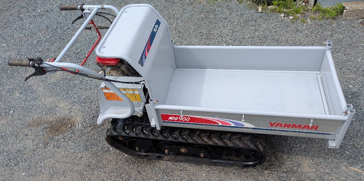鹿児島発　ヤンマー　ガソリンエンジンクローラ運搬車MCG900i 積載250㎏ ヤンマー クローラ運搬車 MCG900I 3.3ps 積載重量250㎏ クローラ